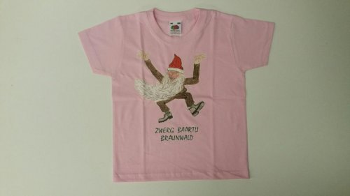 ZWERG BAARTLI T-Shirt rosa